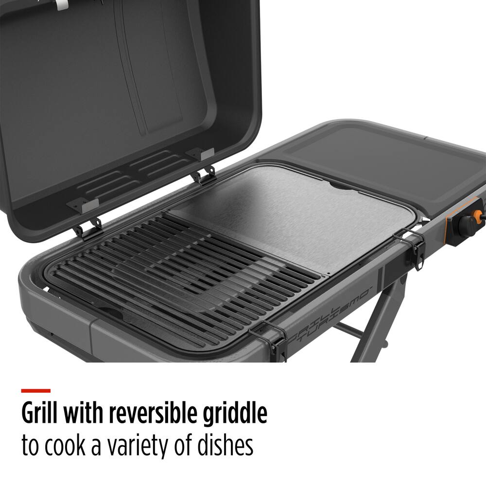 Master Chef Grill Turismo Portable Gas Grill With Foldable Cart Canadian Tire 4962