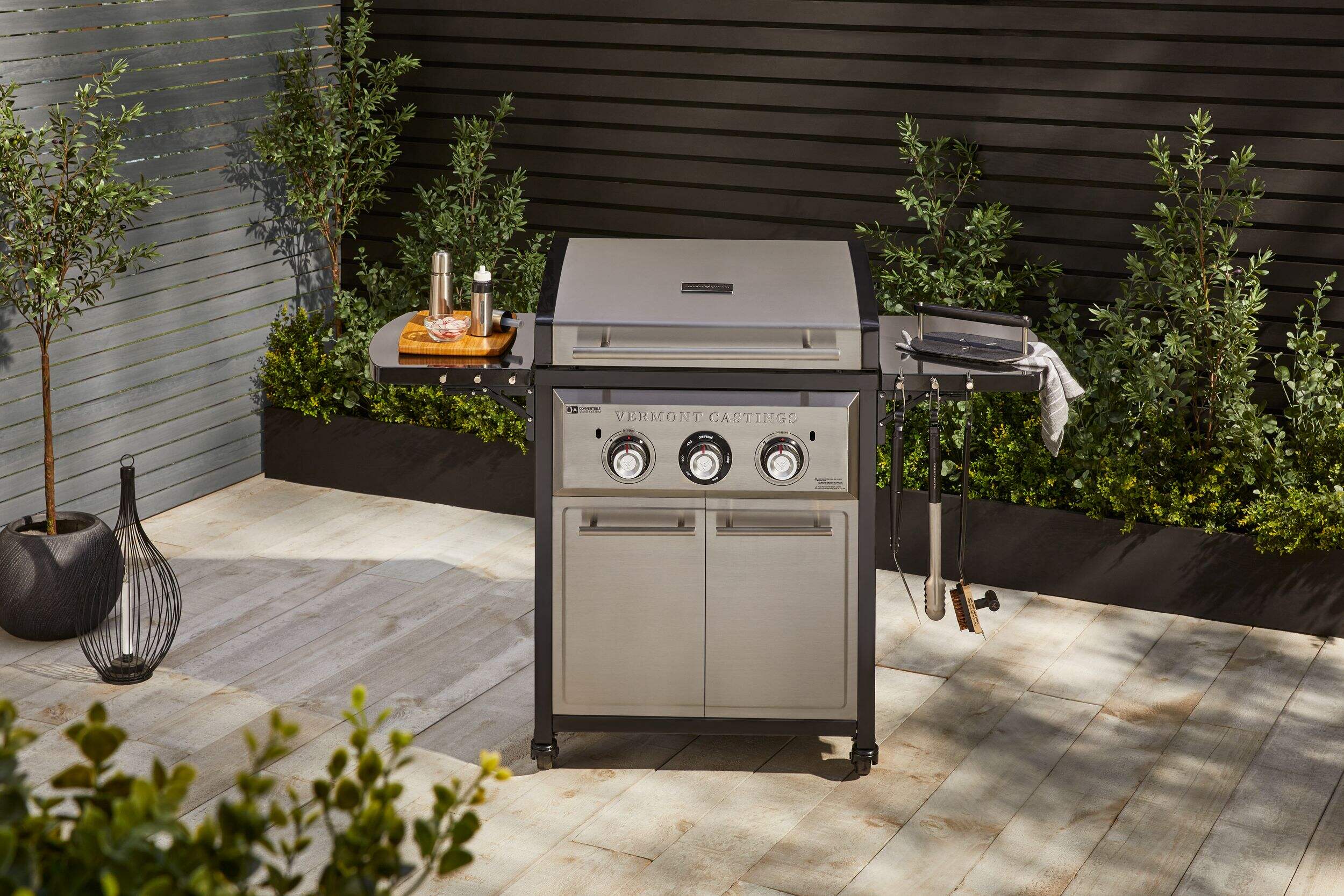 Vermont Castings Cast Iron BBQ Grill Press For Grills & Stoves