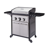 Vermont Castings 2-Burner Propane Gas Griddle with TempASSURED Technology™ Front_Three_Fourths_Angled_Left