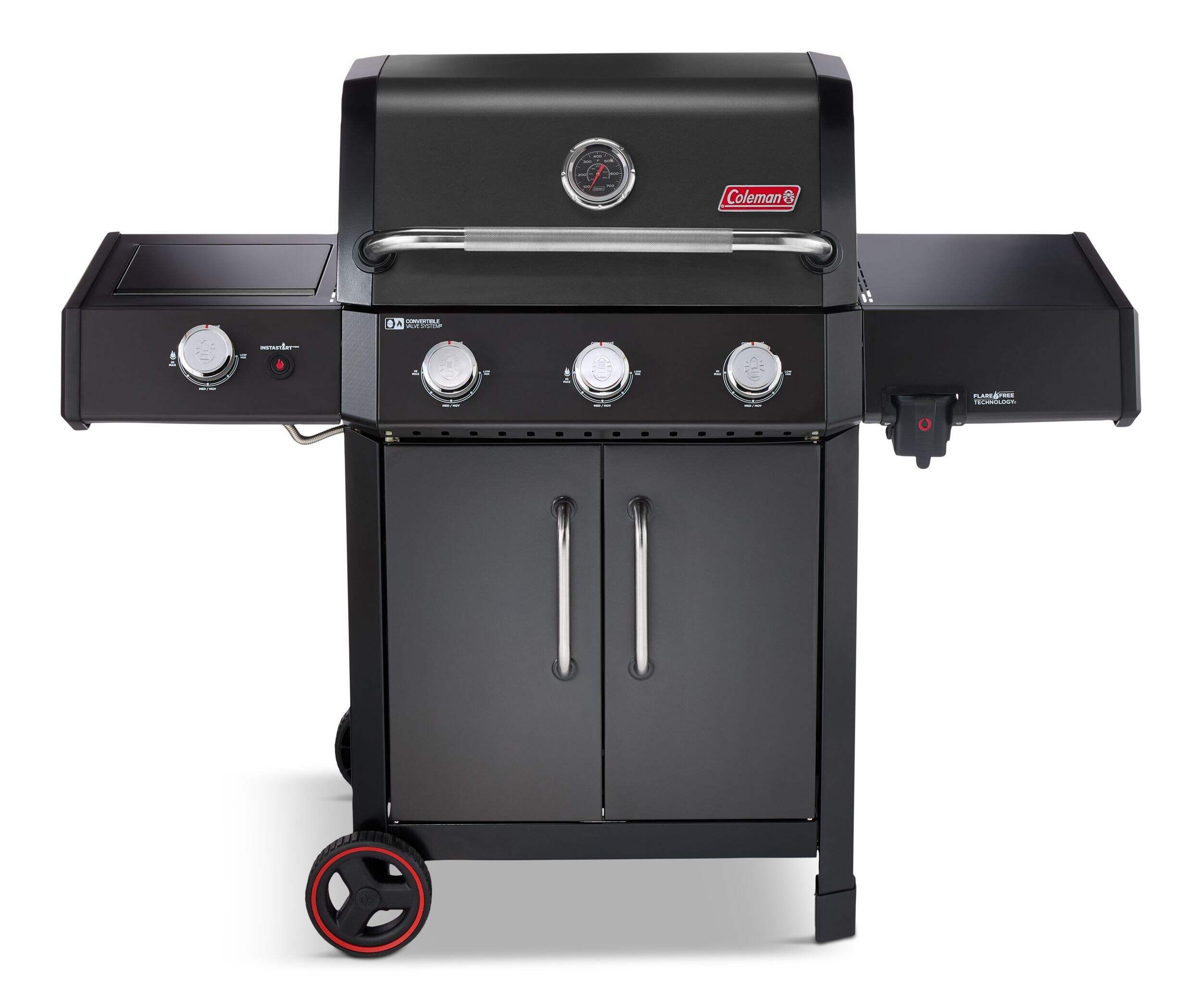 Coleman Revolution™ II 3-Burner Propane BBQ with Weatherproof Ignition Front_Flat