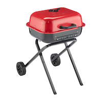 MASTER Chef Portable Charcoal Grill/Barbeque with Chrome Plated Cooking Grid,