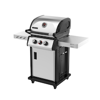 Vermont Castings 2-Burner Propane BBQ with TempASSURED Technology™ Front_Three_Fourths_Angled_Left