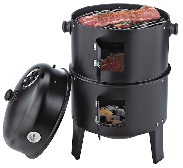 MASTER Chef Fumoir vertical au charbon de bois, 2 grilles Canadian Tire