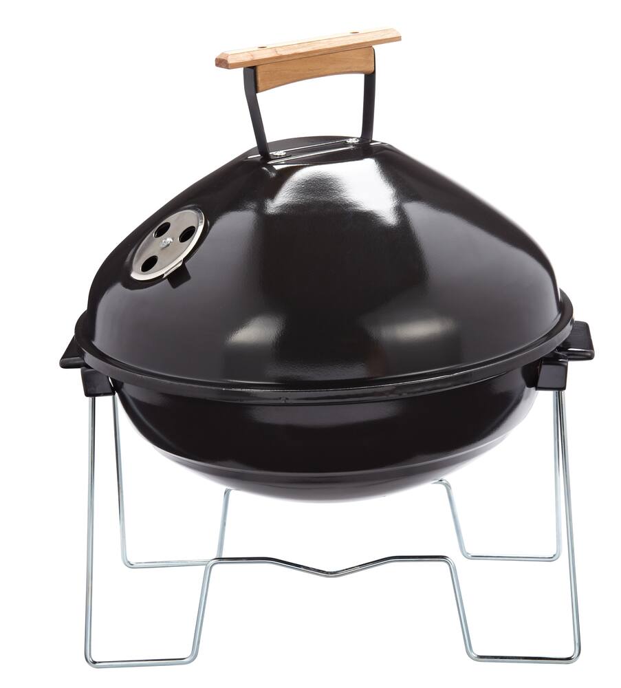 MASTER Chef Portable Steel Charcoal BBQ, 14-in | Canadian Tire