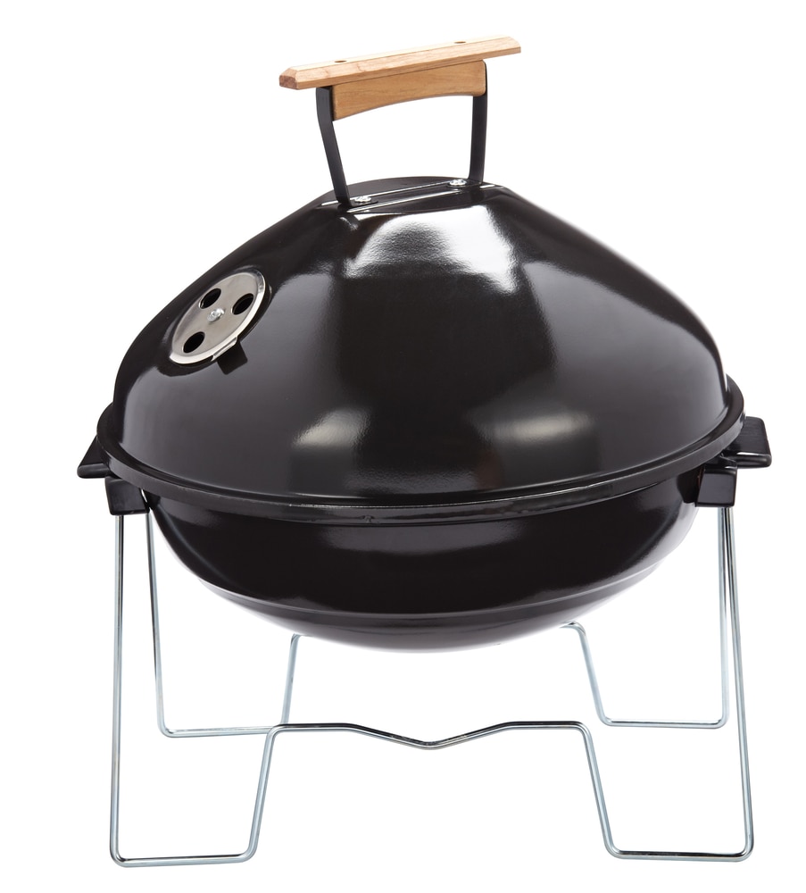 MASTER Chef Portable Steel Charcoal BBQ, 14in Canadian Tire