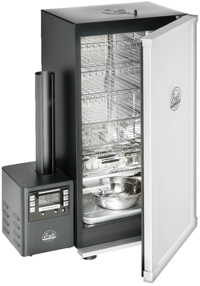 Bradley Digital 4Rack Electric Vertical Smoker with an Automatic Wood