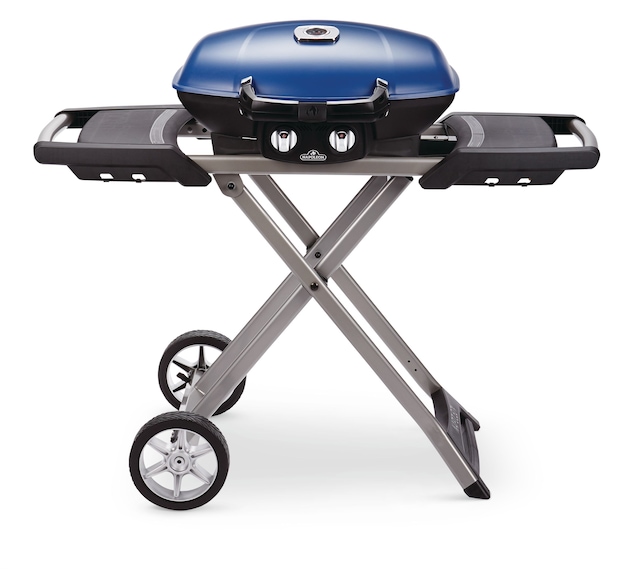 Napoleon TravelQ 285X Portable 2Burner Propane Gas BBQ Grill with a Folding Scissor Cart