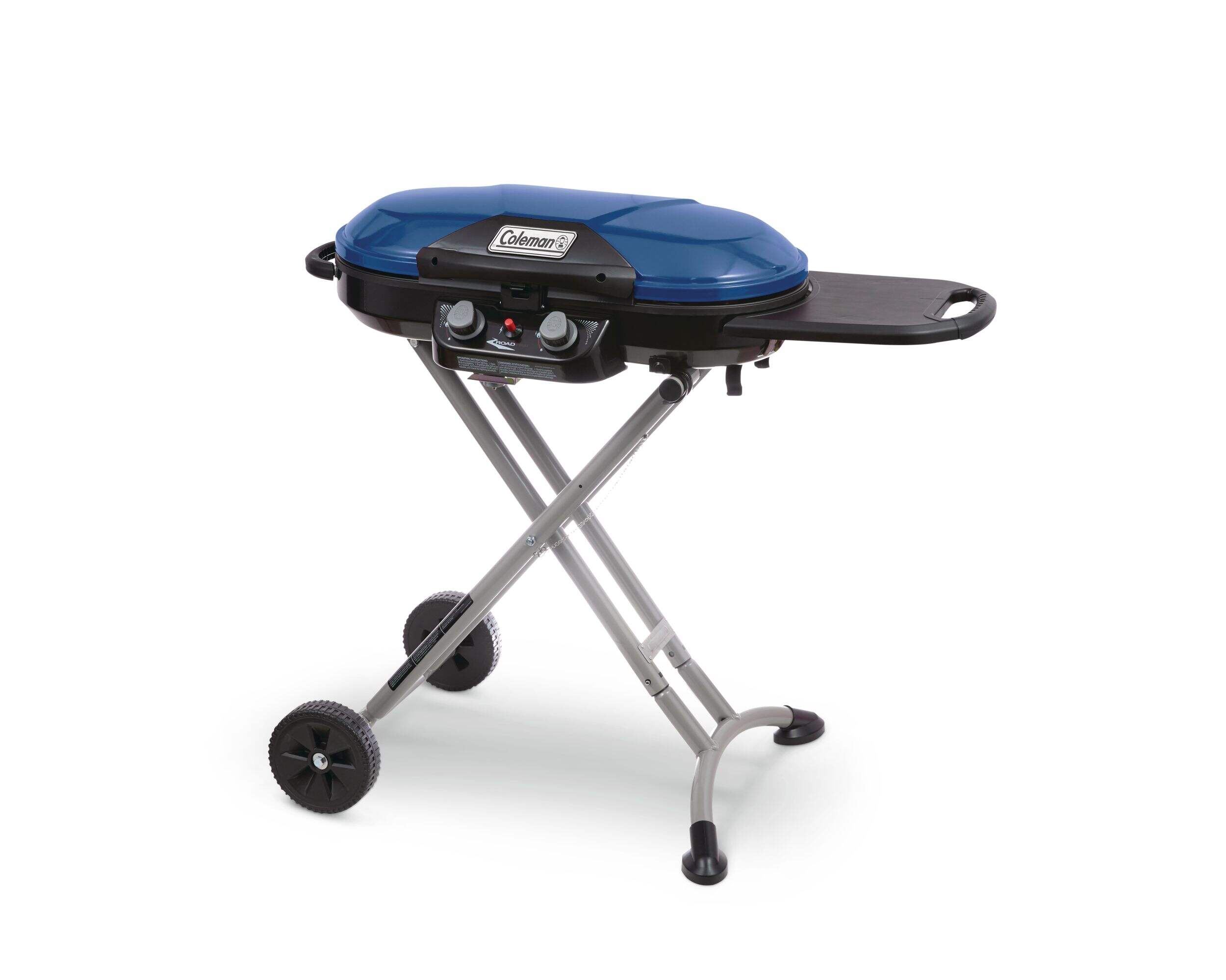Coleman Excursion Portable 2-Burner Propane Gas BBQ Grill with Folding Stand Front_Three_Fourths_Angled_Right