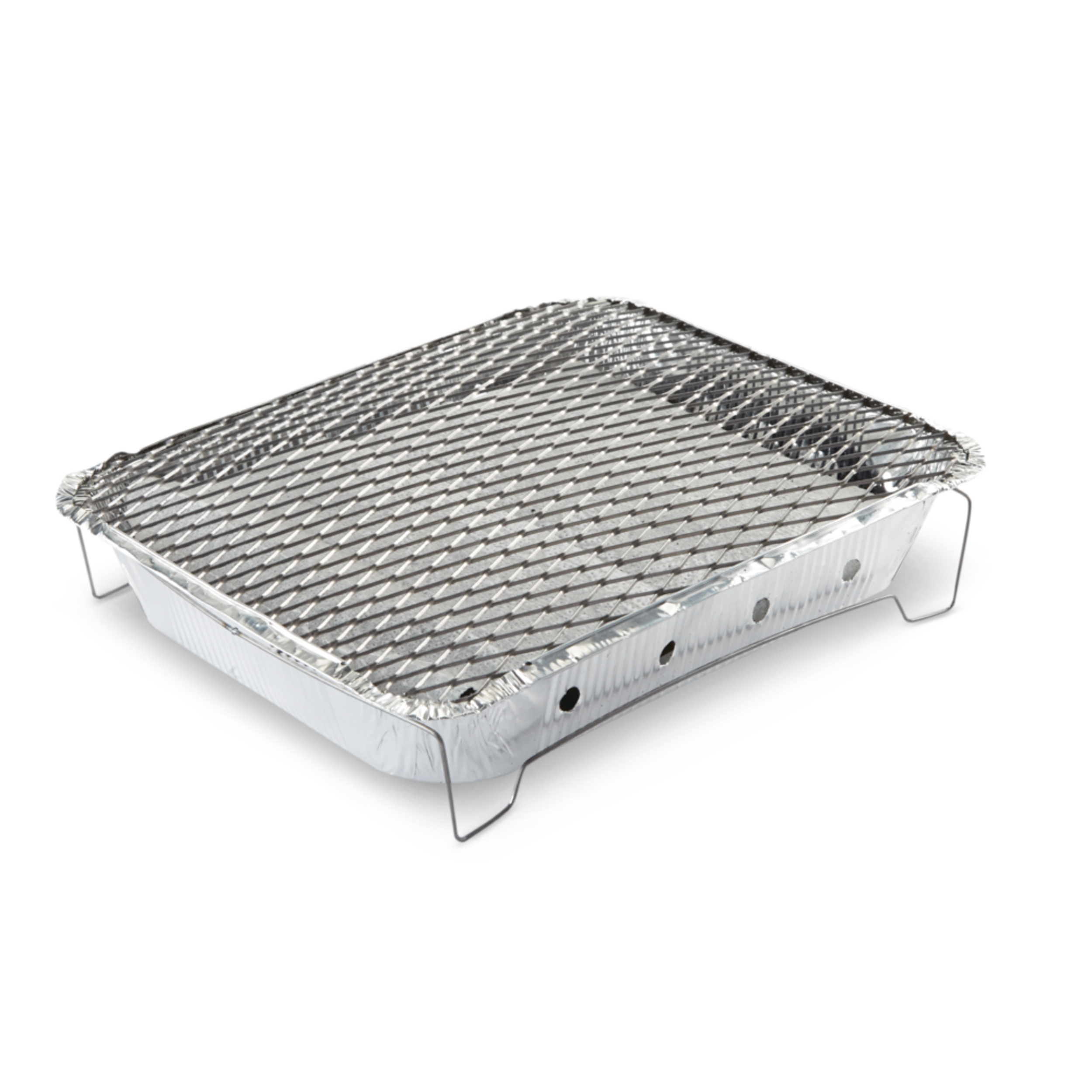 Zip One-Time Use Instant Light Disposable BBQ Grill Front_Three_Fourths_Angled_Right