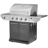 MASTER Chef E480 Propane BBQ Front_Angled_Left