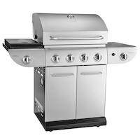 MASTER Chef E500 Propane BBQ Front_Angled_Right