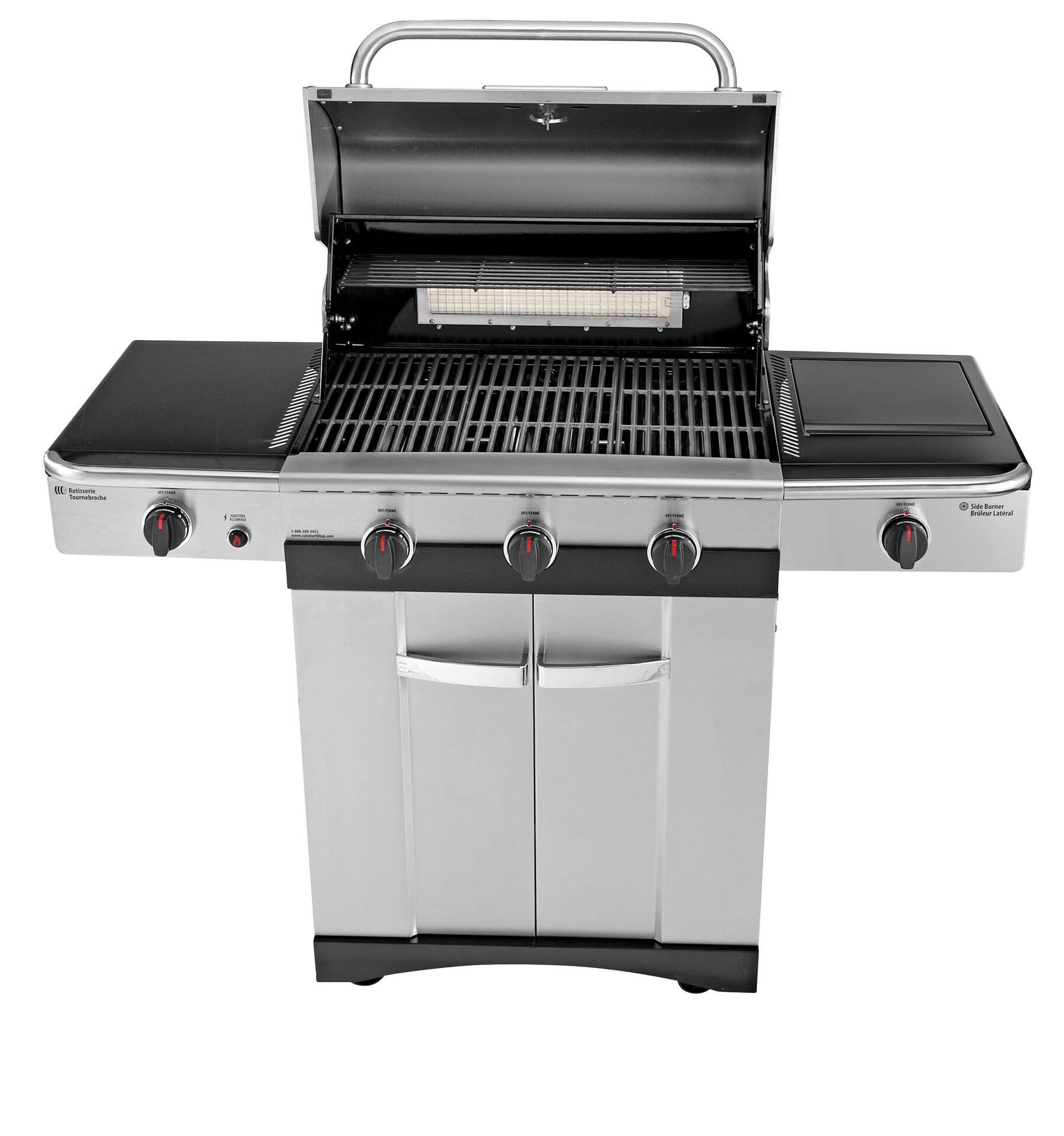 Cuisinart Gourmet Infrared 800 Barbecue propane 3 br leurs