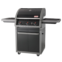 Coleman® Even Heat™  3-Burner Propane BBQ Front_Angled_Left