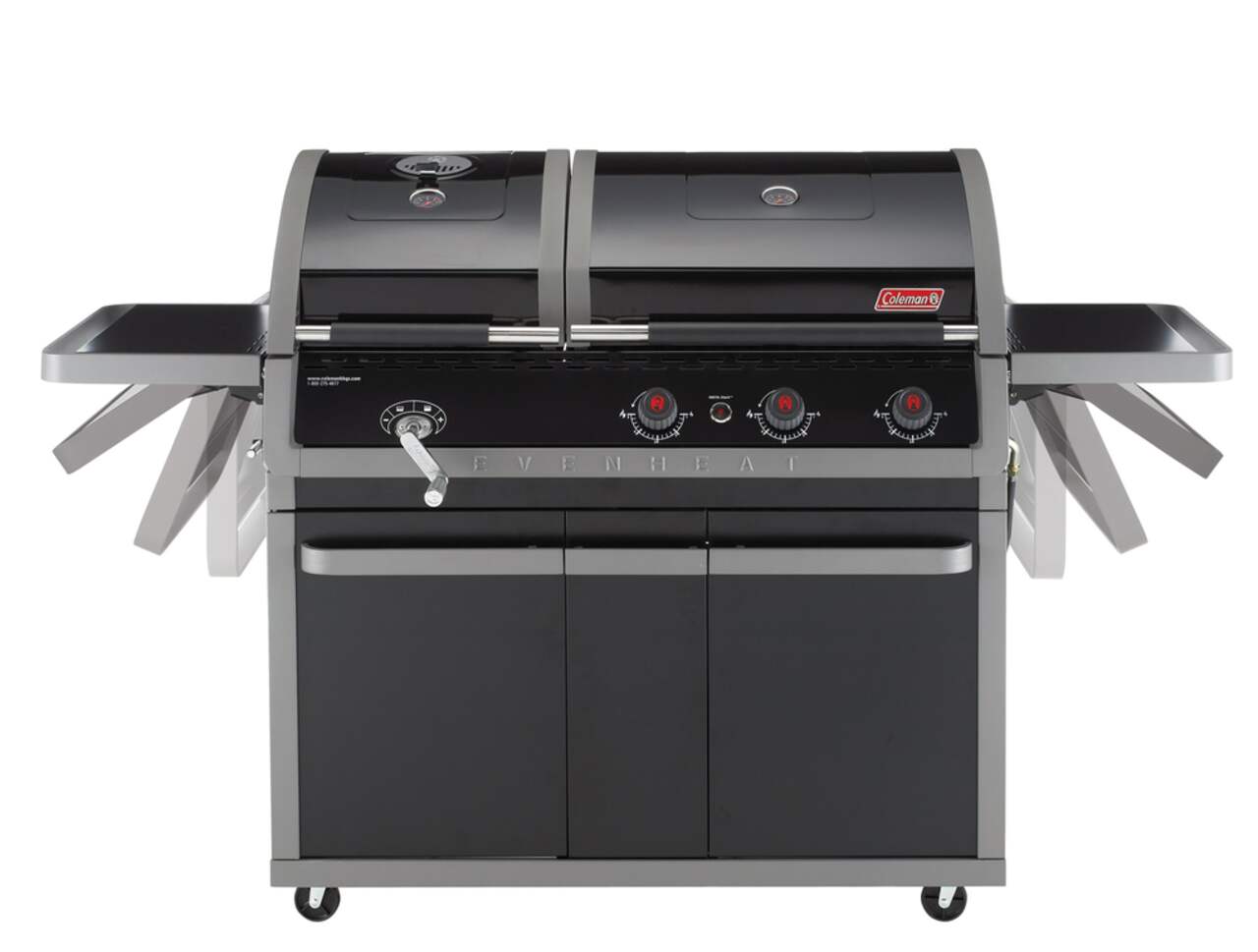 Coleman dual online fuel bbq