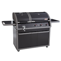 Coleman® Even Heat™ Dual Fuel Propane BBQ Front_Angled_Right