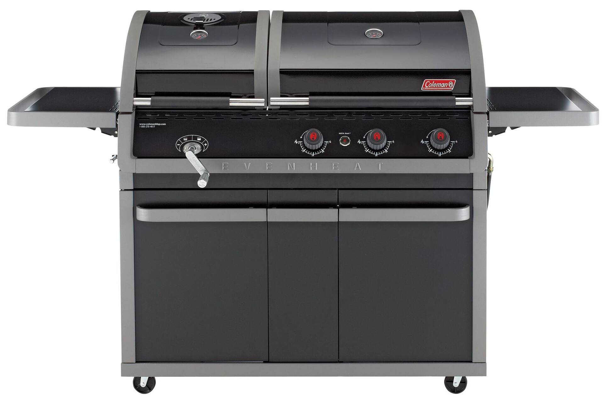 Coleman® Even Heat™ Dual Fuel Propane BBQ | Canadian Tire