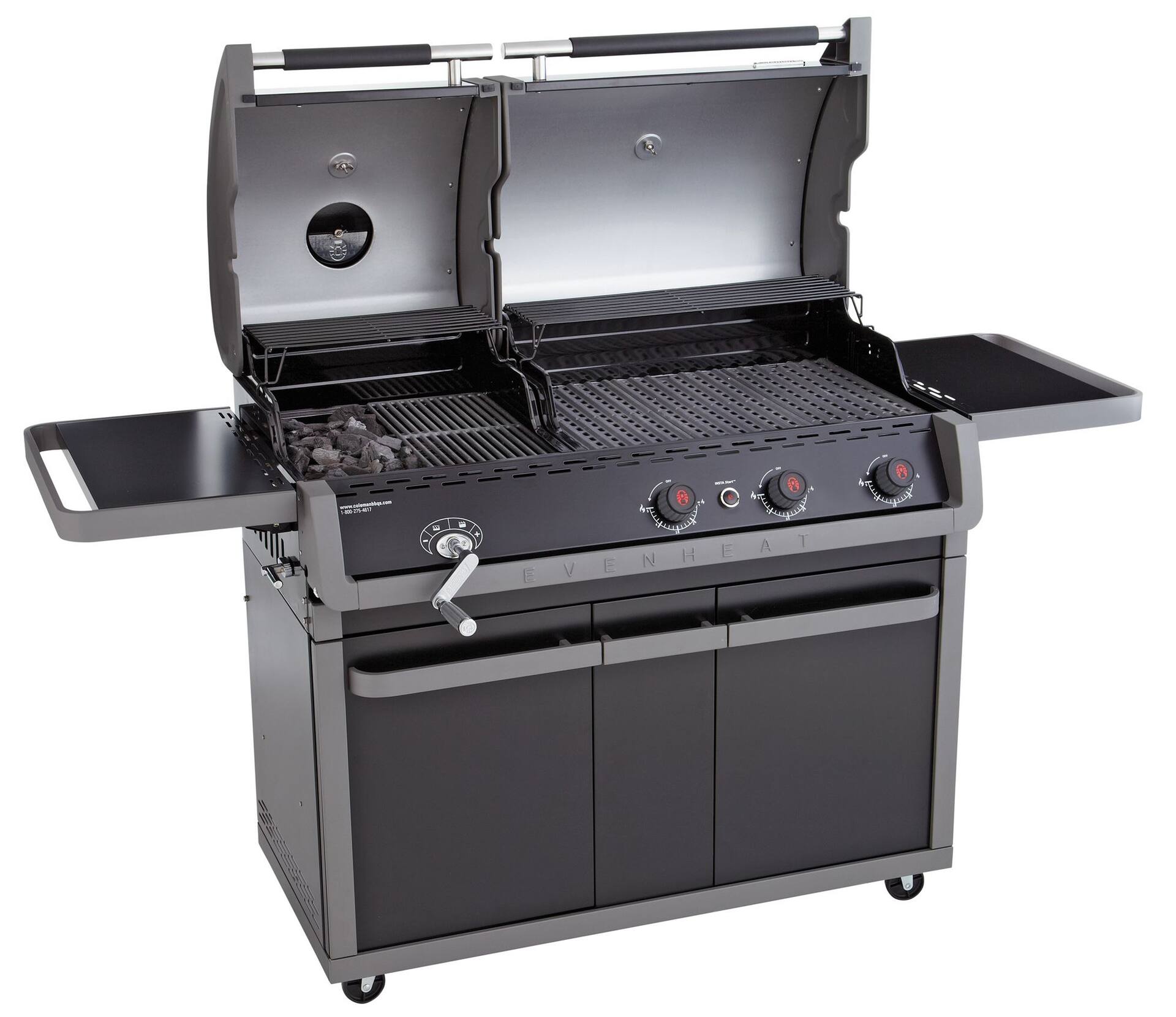 Coleman evenheat clearance bbq