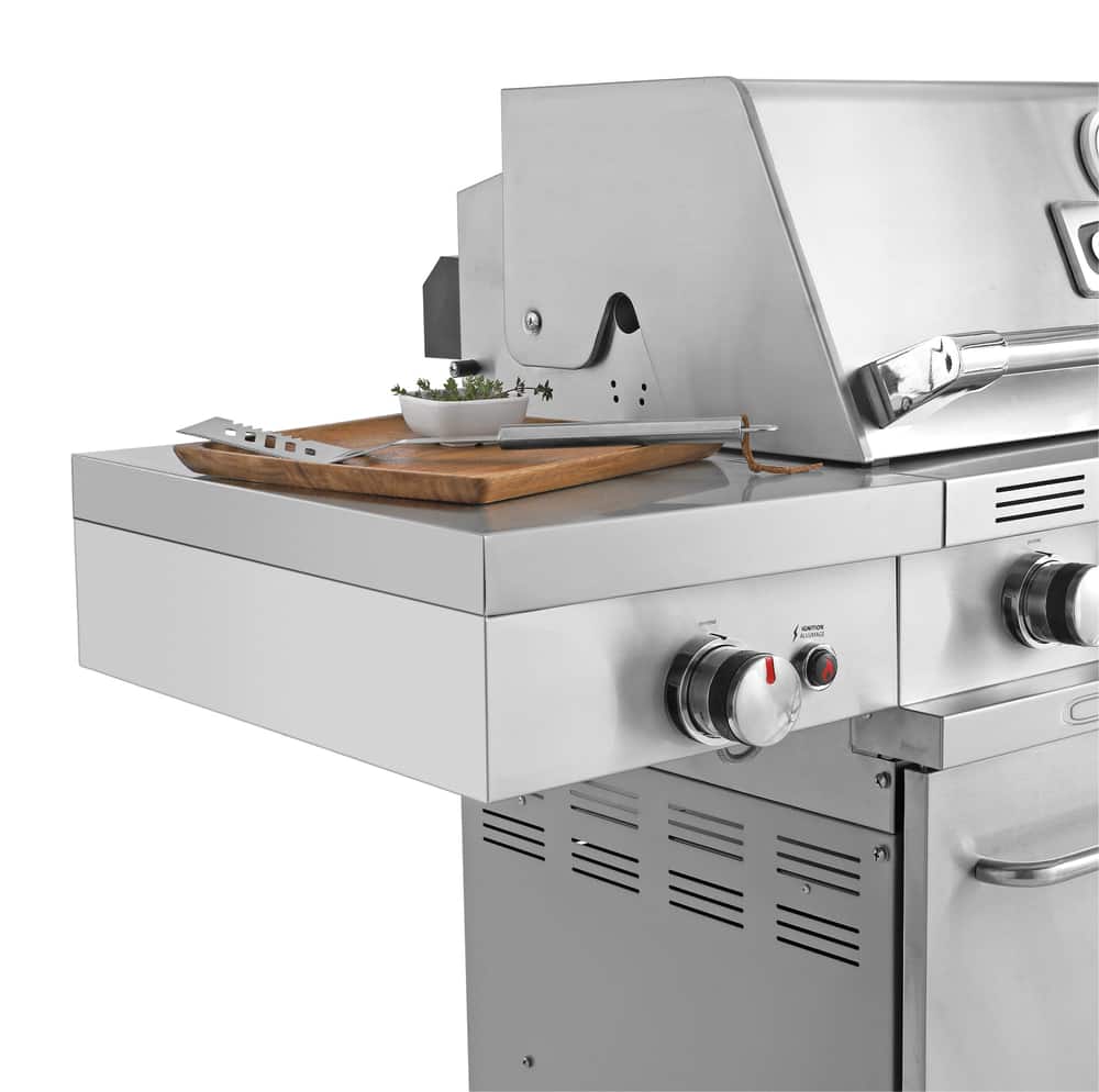 cuisinart ceramic small space gas bbq