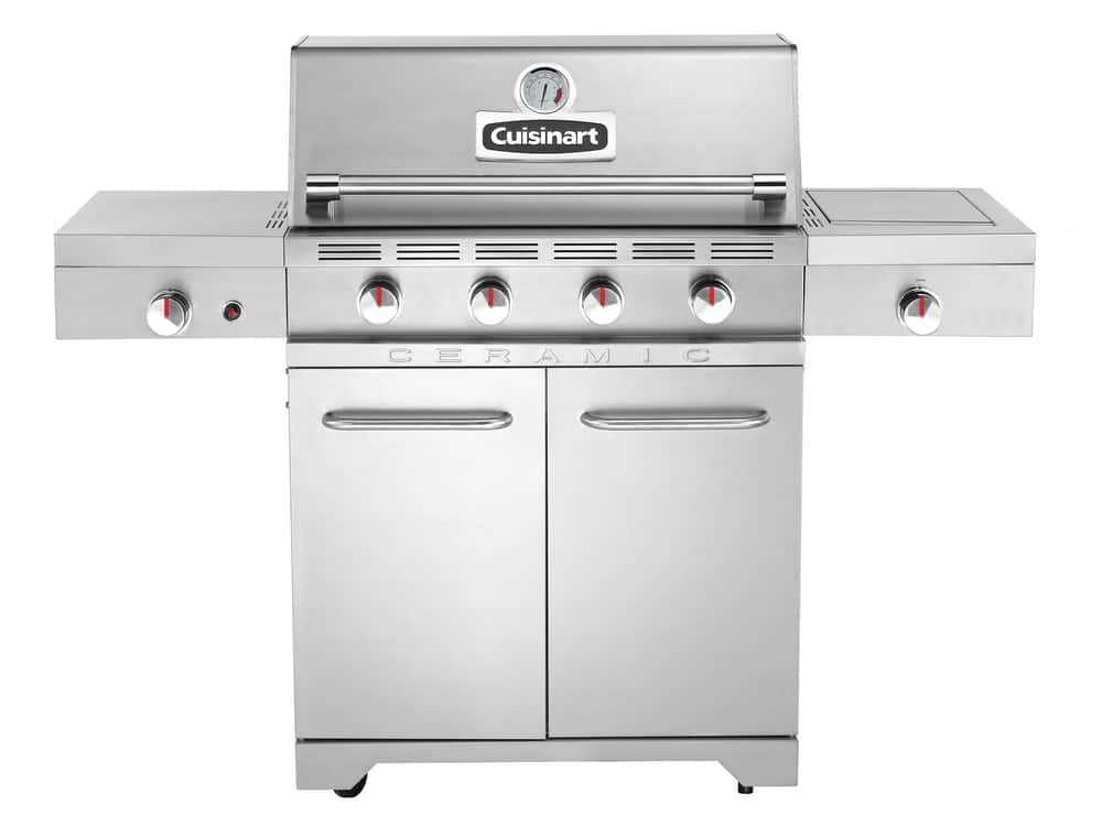 cuisinart ceramic small space gas bbq