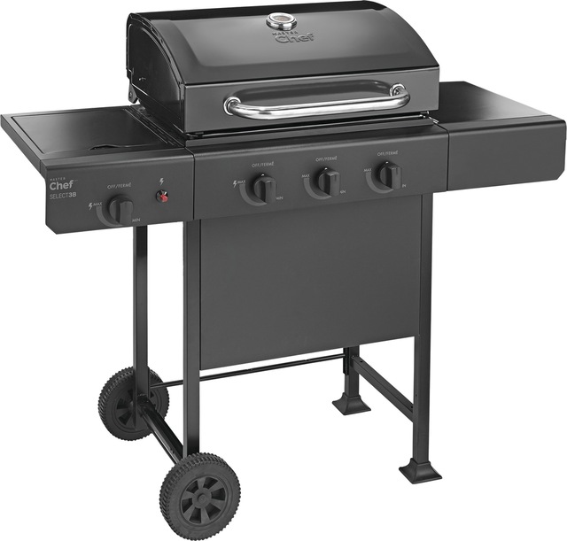 MASTER Chef Select 3Burner Propane BBQ Canadian Tire