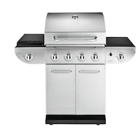 MASTER Chef E600 Propane BBQ Front_Elevated