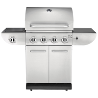 MASTER Chef E500 4-Burner Propane BBQ Front_Flat