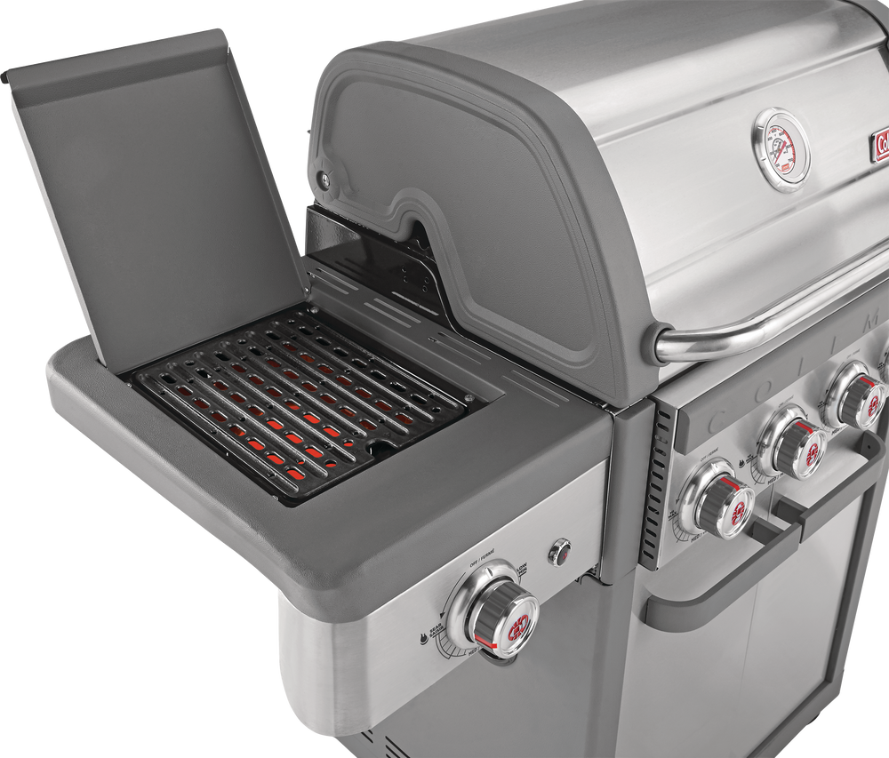 Coleman Revolution 4 Burner Propane Gas Bbq Grill With Extra Side Burner Canadian Tire 5492