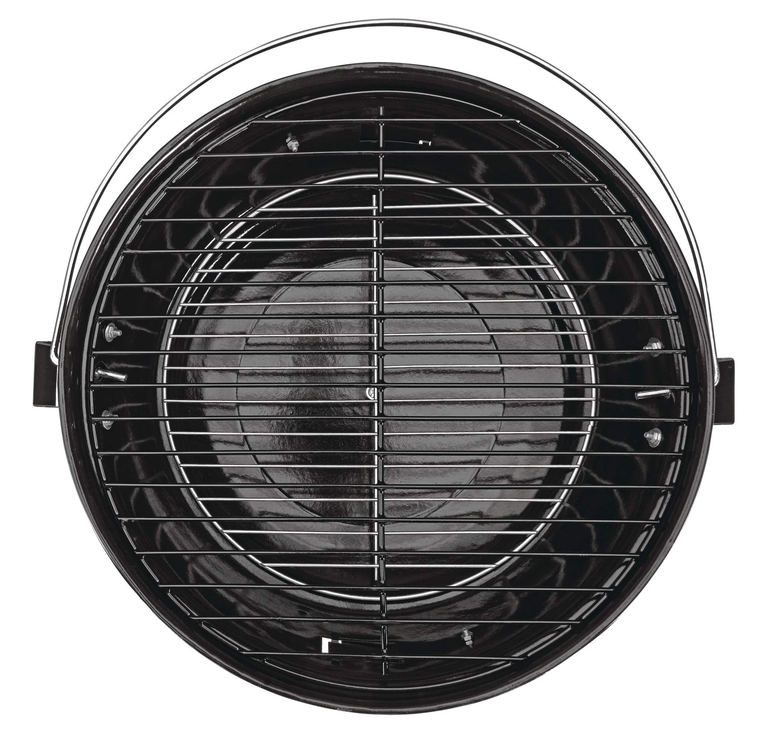 MASTER Chef Portable Charcoal Kettle BBQ Grill with Folding Legs