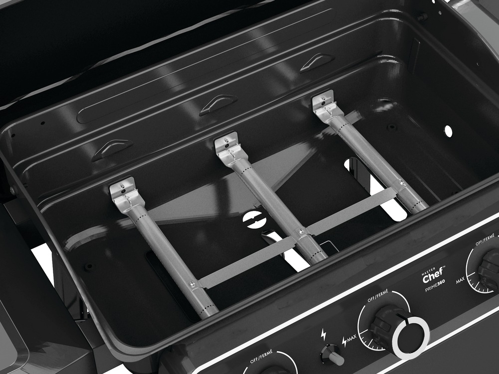 MASTER Chef Prime 3Burner Propane Gas BBQ Grill Canadian Tire