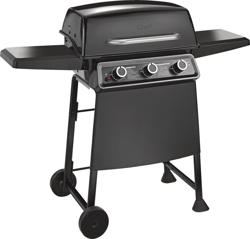 MASTER Chef Prime 3-Burner Propane Gas BBQ Grill | Canadian Tire