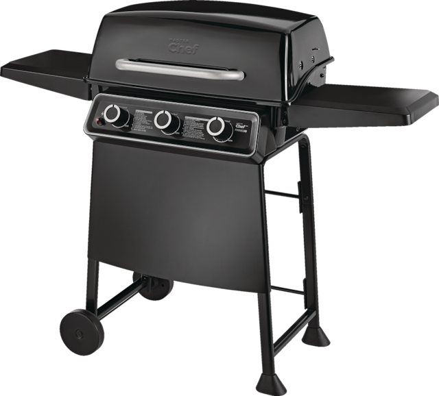 MASTER Chef Prime 3Burner Propane Gas BBQ Grill Canadian Tire
