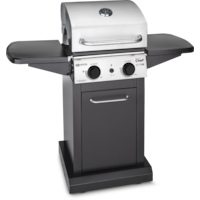 MASTER Chef Elite 2-Burner Convertible Propane Gas BBQ Grill Front_Three_Fourths_Angled_Right