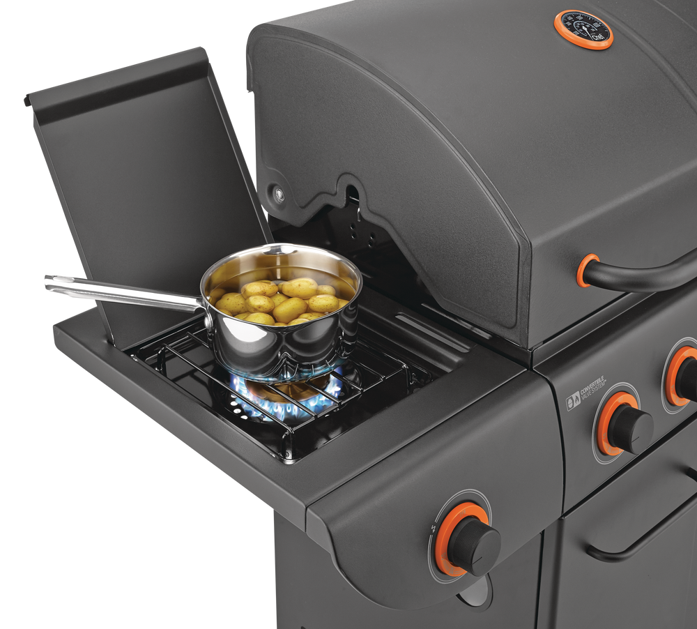 MASTER Chef Grill Turismo 5Burner Convertible Propane Gas BBQ Grill