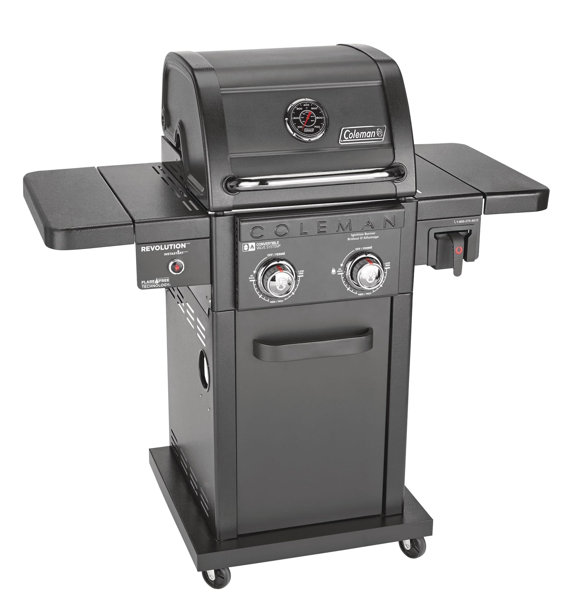 Coleman dual clearance fuel bbq