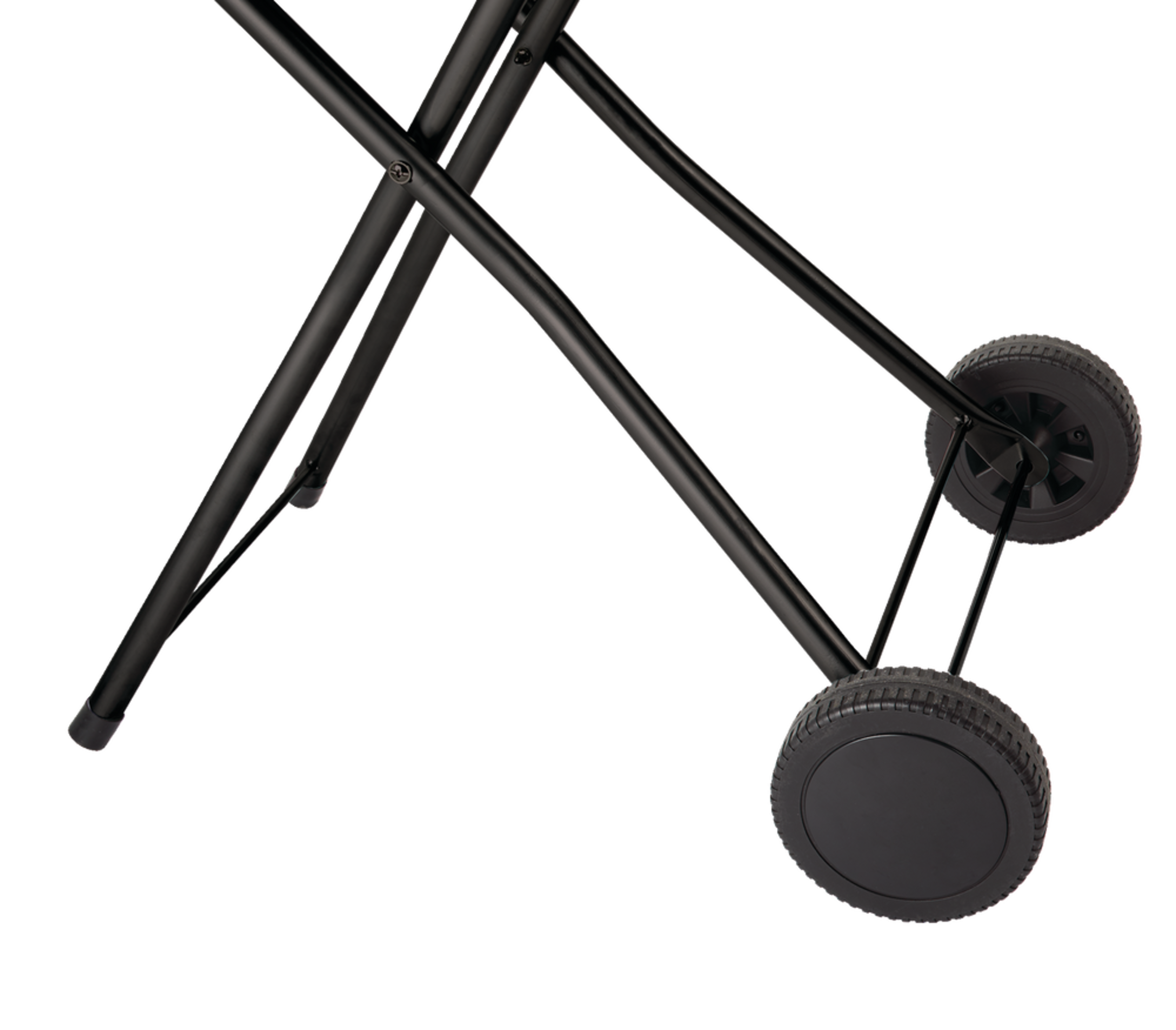 MASTER Chef Portable 2Burner Propane Gas BBQ Grill with a Folding Cart