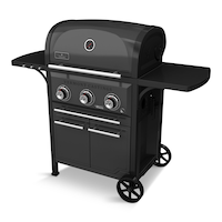 Vermont Castings Vanguard 3-Burner Convertible Propane Gas BBQ Grill Front_Three_Fourths_Angled_Left