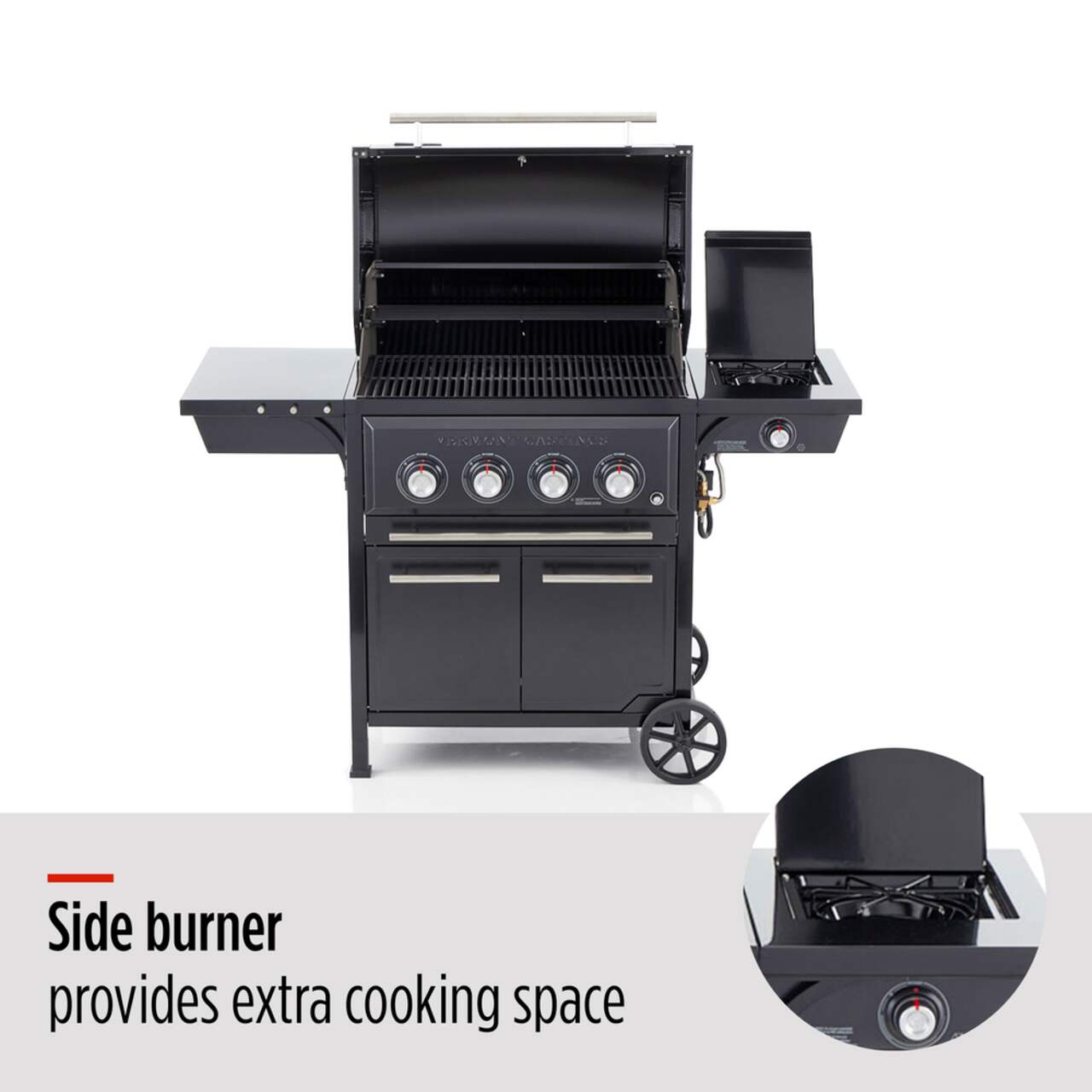 Vermont Castings Vanguard 4 Burner Convertible Propane Gas BBQ