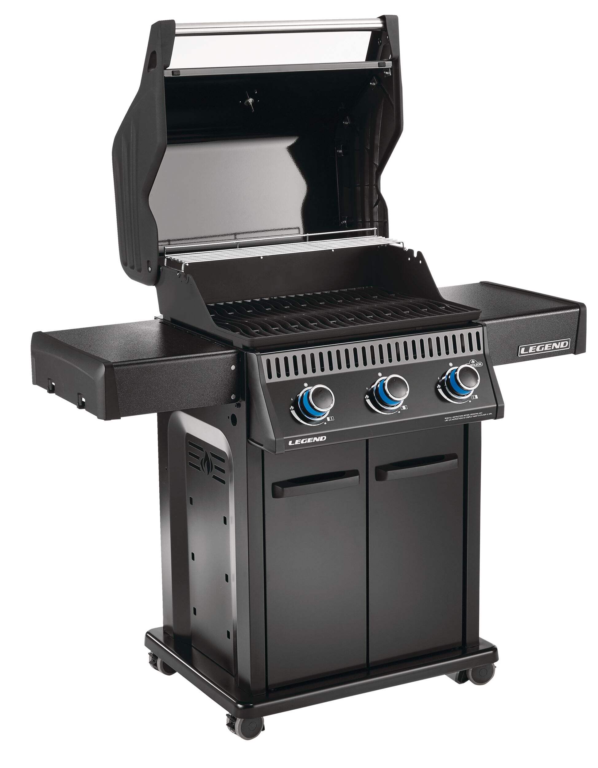 Napoleon Legend LD3 3Burner Propane Gas BBQ Grill with Folding Side