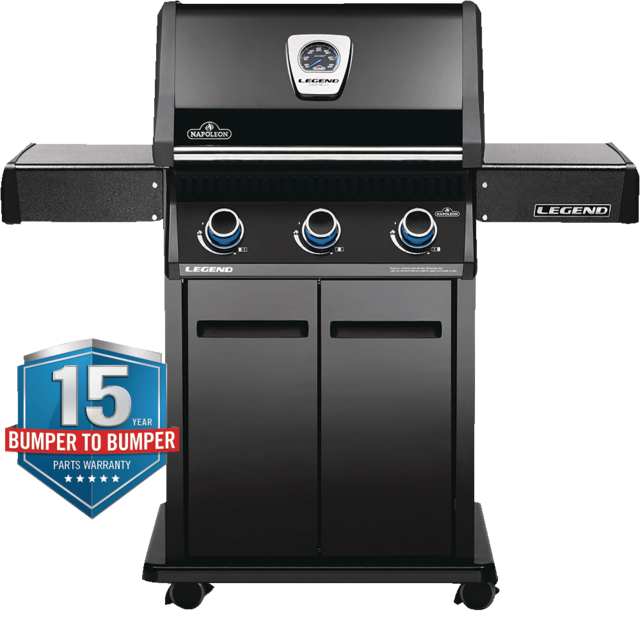Napoleon Legend LD3 3Burner Propane Gas BBQ Grill with Folding Side