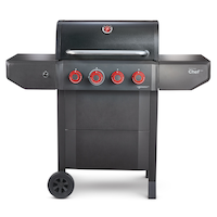 MASTER Chef Prime 4-Burner Propane Gas BBQ Grill Front_Flat