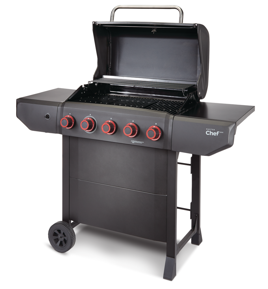 MASTER Chef Prime 5Burner Propane Gas BBQ Grill Canadian Tire