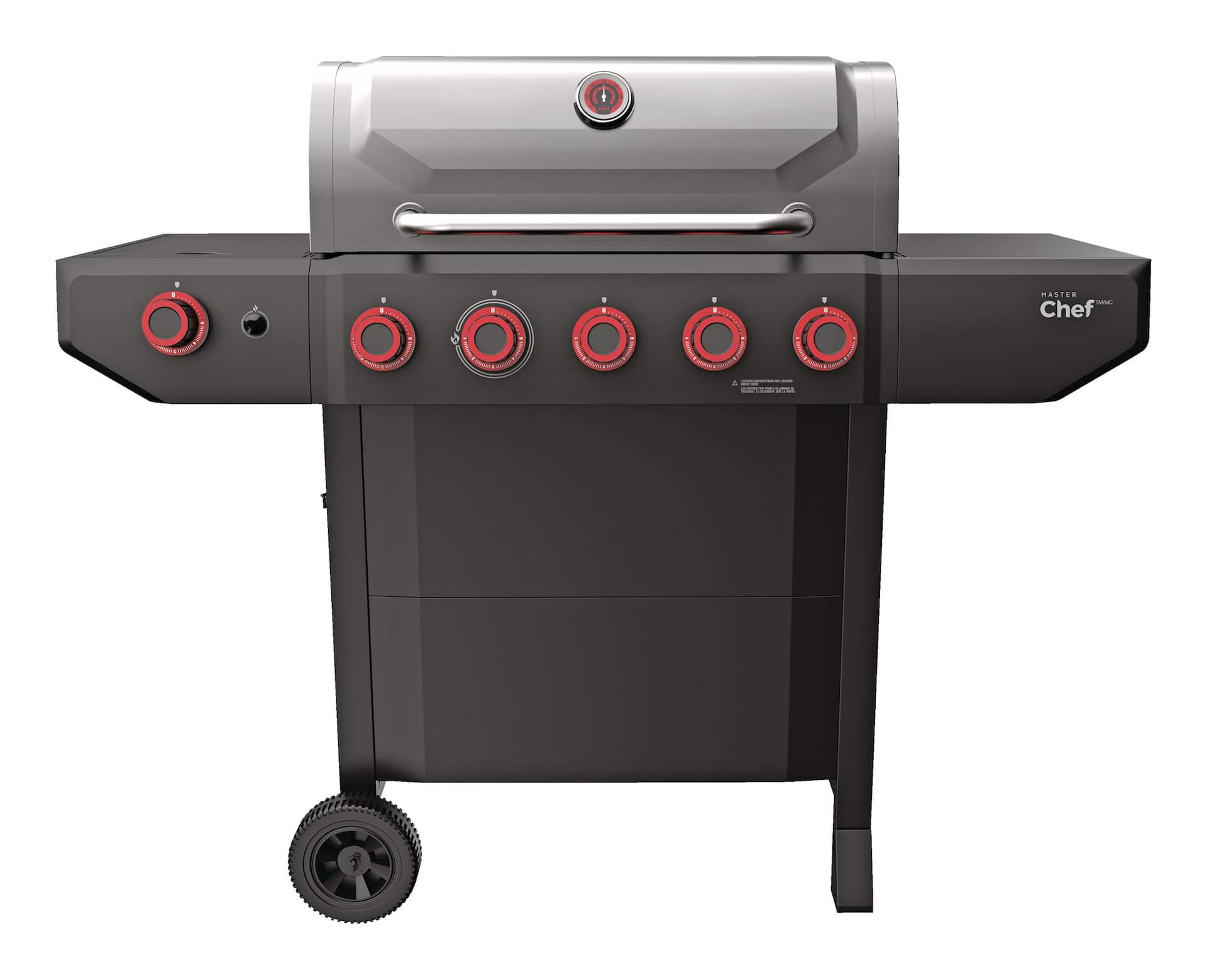 5 burner outlet propane grill