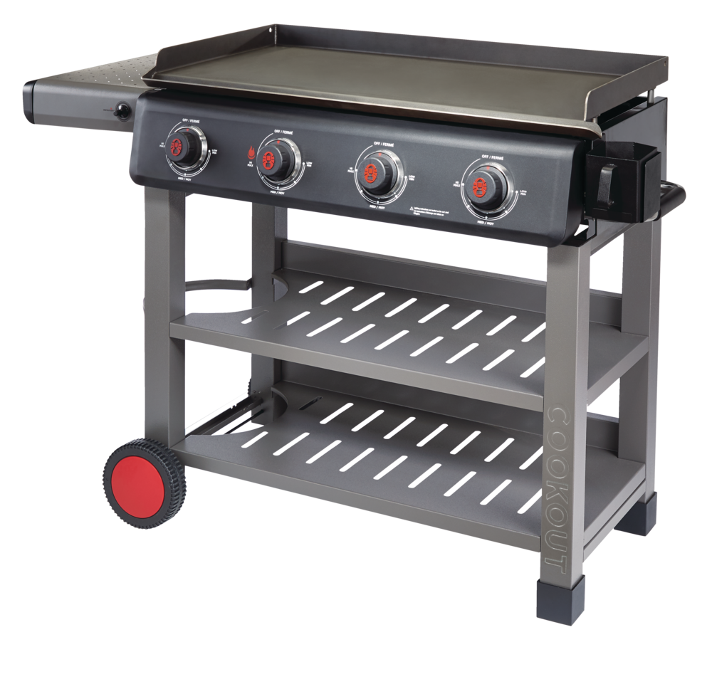 Coleman Cookout - Plaque de cuisson au propane en acier inoxydable, 4  brûleurs | Canadian Tire