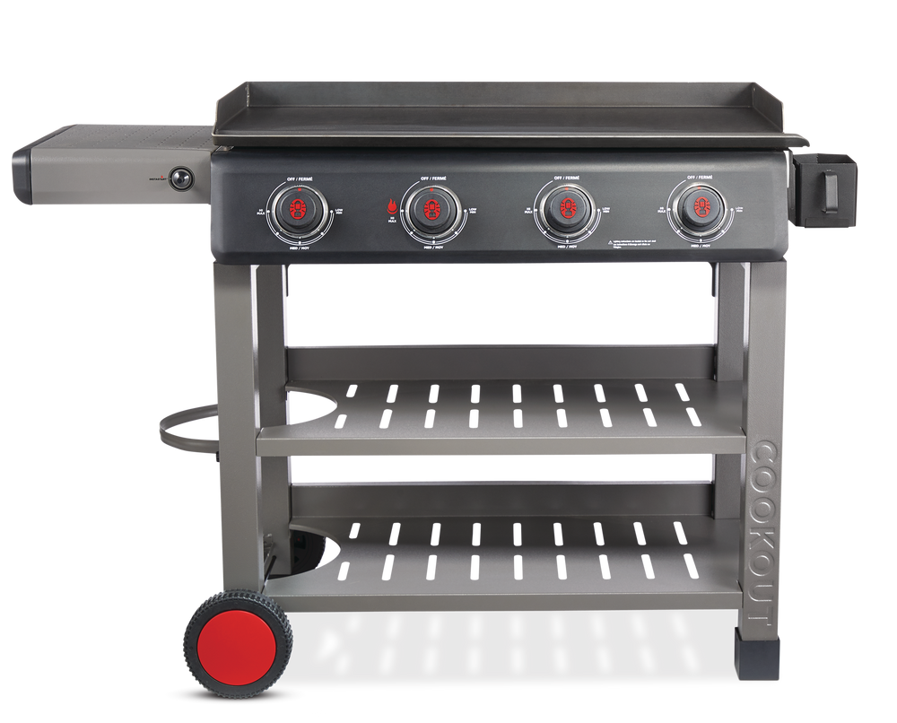 Coleman Cookout Outdoor 4Burner Propane Gas Stainless Steel Griddle