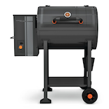 MASTER Chef Grill Turismo Wood Pellet BBQ Grill & Smoker with Digital Controls Front_Flat