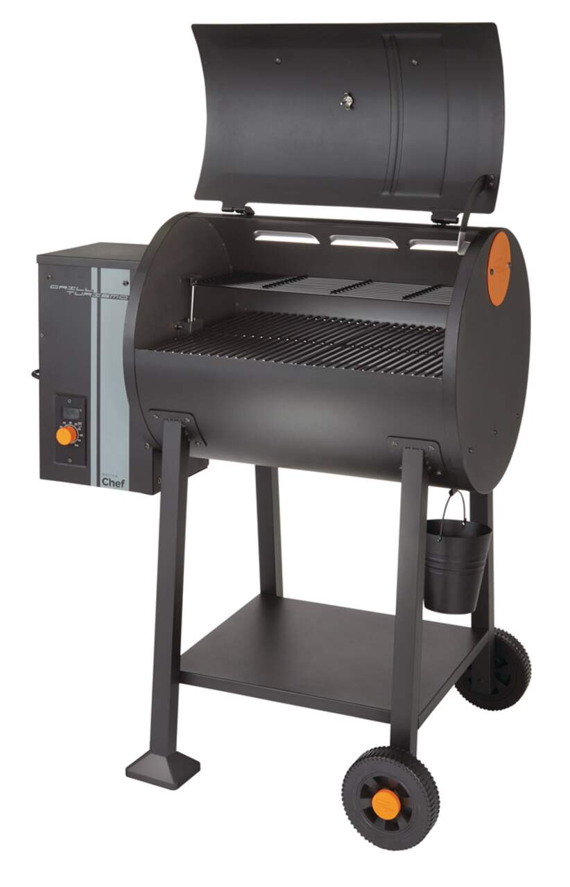 MASTER Chef Grill Turismo Wood Pellet Grill Smoker with Digital Controls