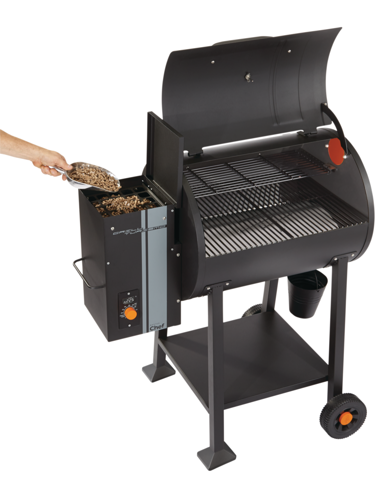 MASTER Chef Grill Turismo Wood Pellet Grill  Smoker with Digital Controls  Canadian Tire