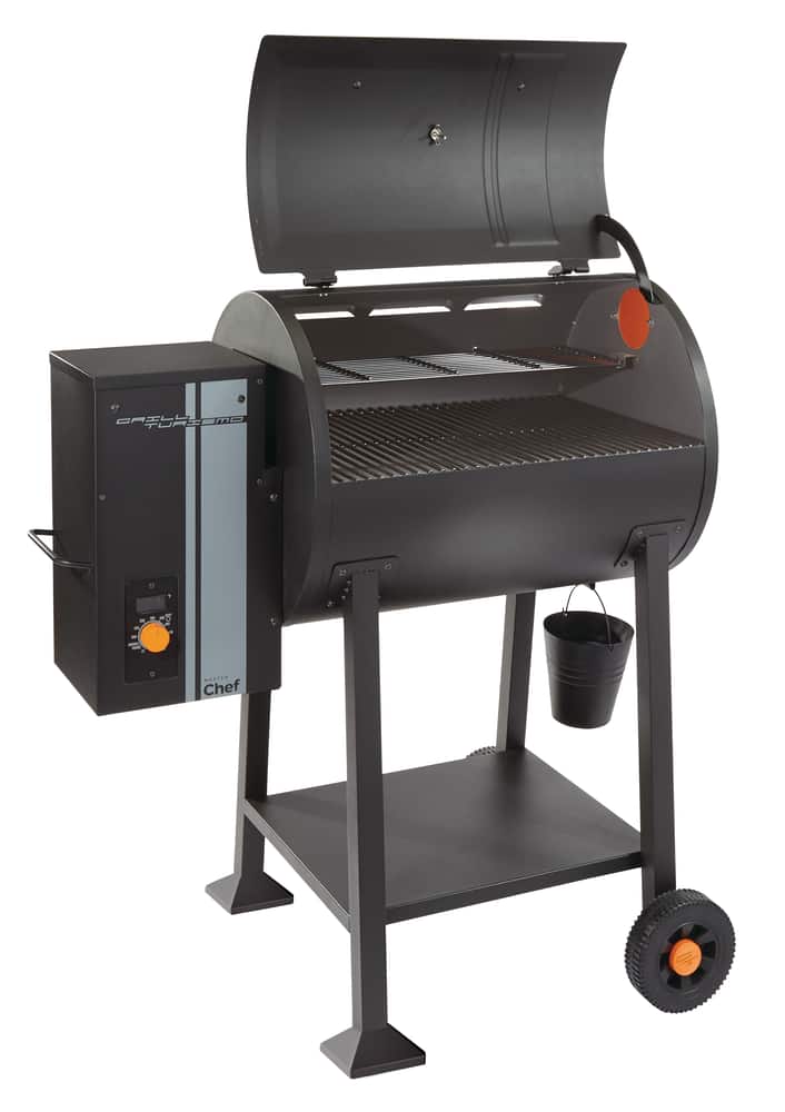 MASTER Chef Grill Turismo Wood Pellet Grill  Smoker with Digital Controls  Canadian Tire