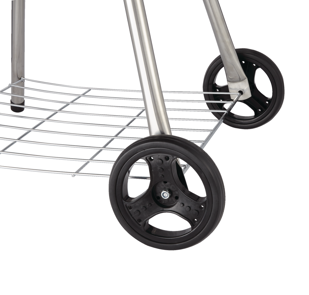 MASTER Chef Portable 18In Charcoal Kettle BBQ Grill with a Bottom