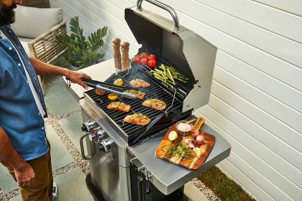 Vida by PADERNO Essence Series Vida 2-Burner Convertible Propane Gas ...